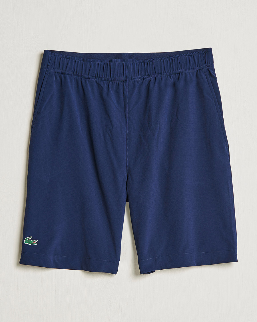 Men | Functional shorts | Lacoste Sport | Performance Shorts Navy Blue/White