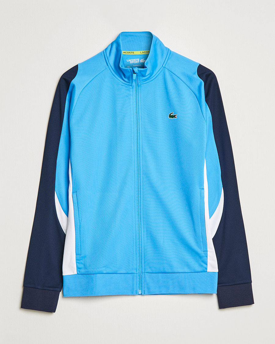 Men | Sweaters & Knitwear | Lacoste Sport | Performance Full Zip Blue Multi