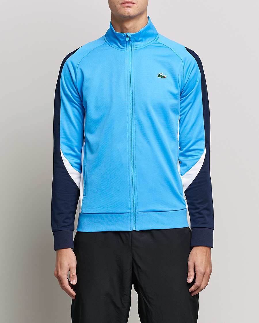 Men | Sweaters & Knitwear | Lacoste Sport | Performance Full Zip Blue Multi