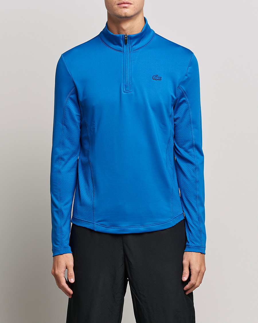 Men | Sweaters & Knitwear | Lacoste Sport | Performance Midlayer Half Zip Marine