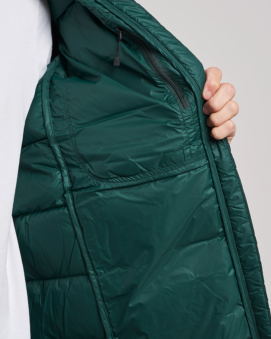 Men | Coats & Jackets | Peak Performance | Frost Down Hooded Jacket Scarab Green