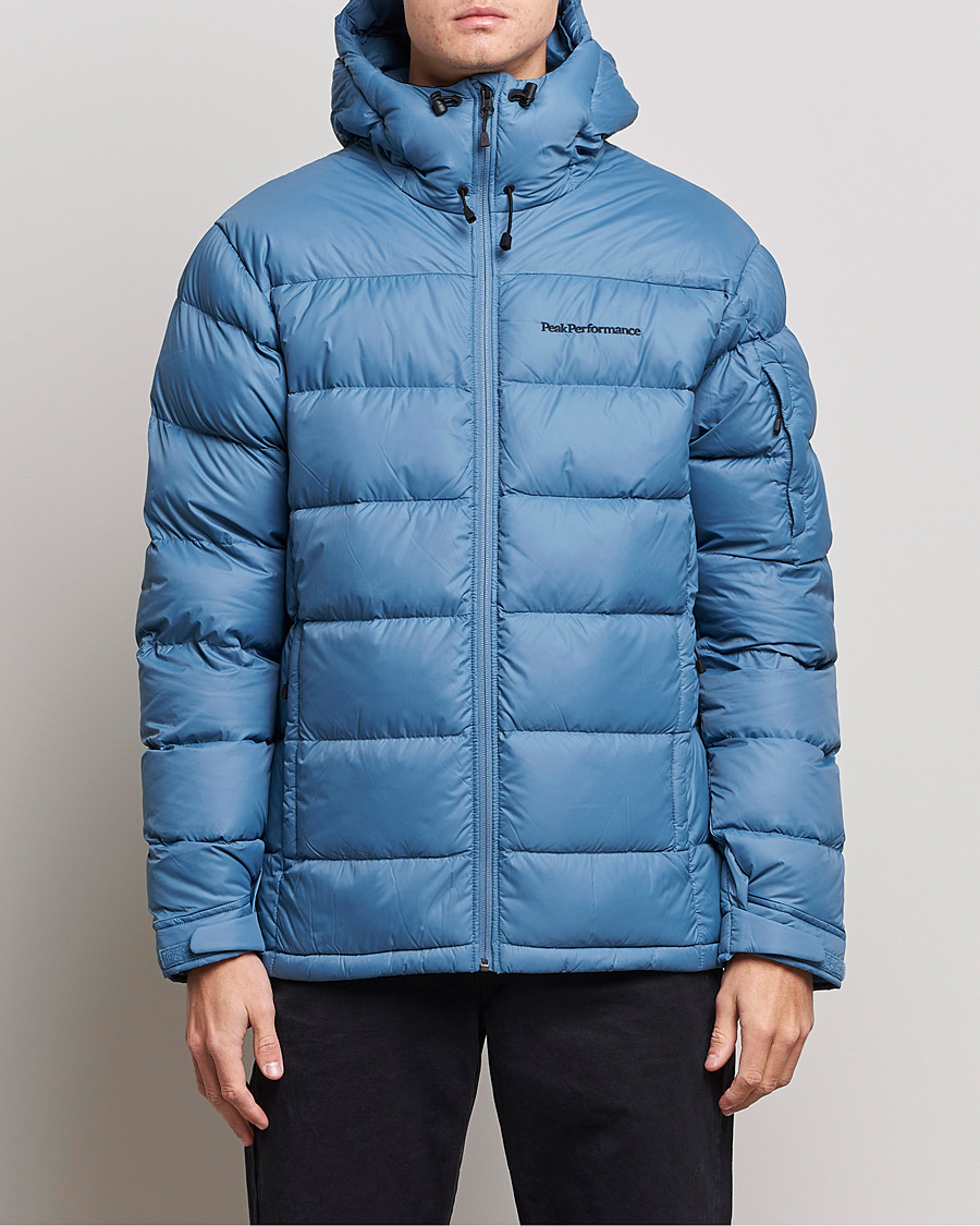 Men | Down Jackets | Peak Performance | Frost Down Hooded Jacket  Shallow
