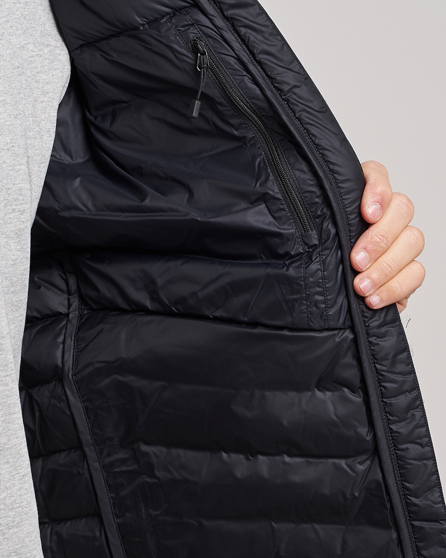 Men | Coats & Jackets | Peak Performance | Frost Liner Down Hooded Jacket Black