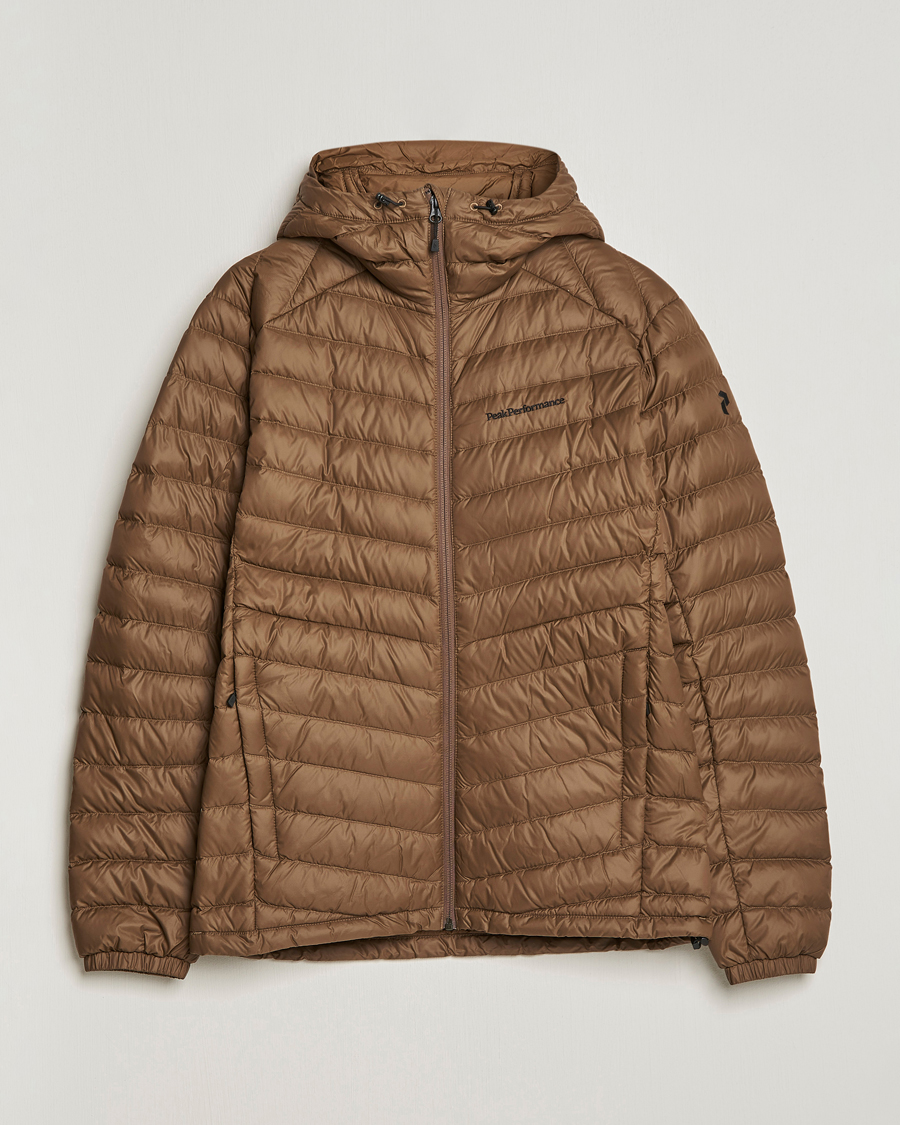 Men | Coats & Jackets | Peak Performance | Frost Liner Down Hooded Jacket Woody