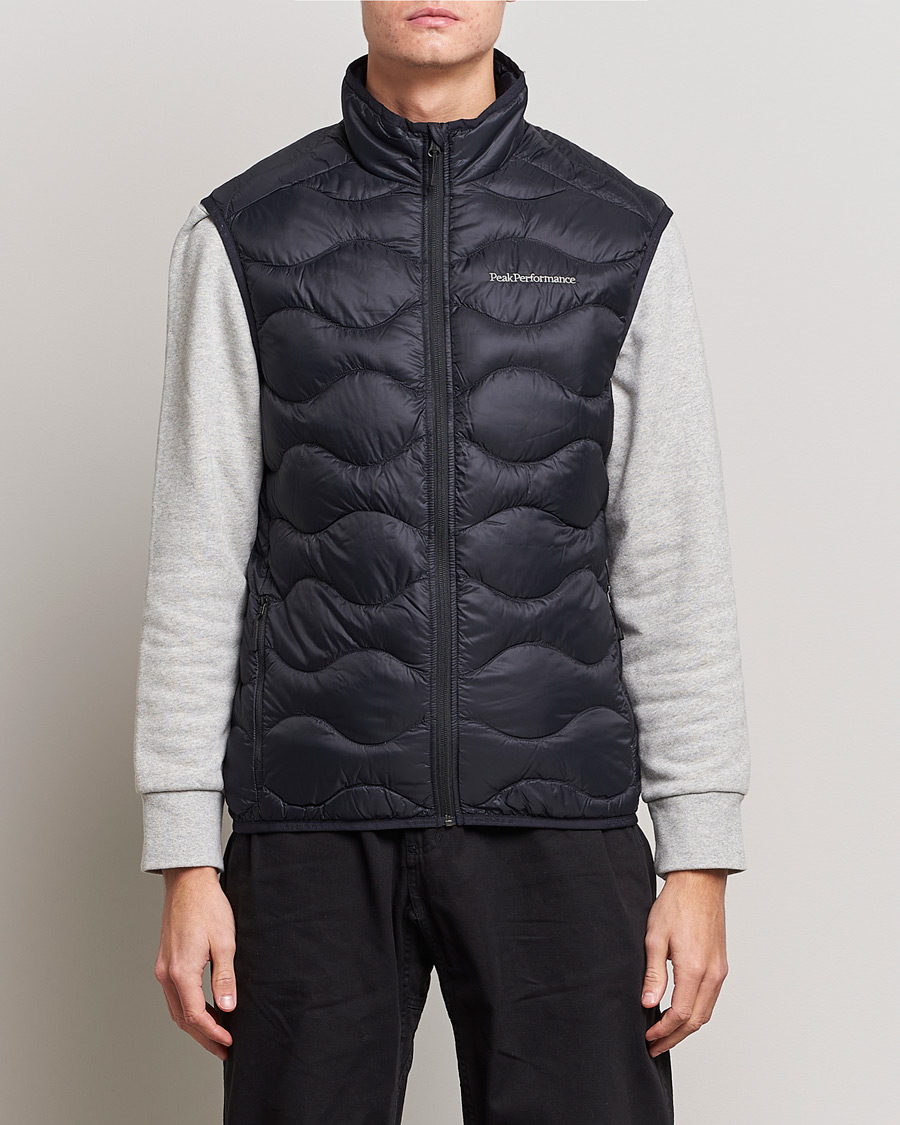 Men | Coats & Jackets | Peak Performance | Helium Down Vest Black