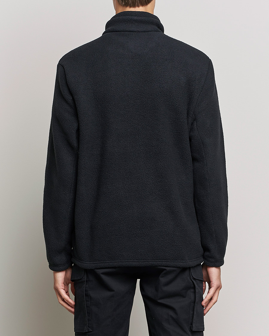 Men | Sweaters & Knitwear | Peak Performance | Fleece Snap T-Neck Black