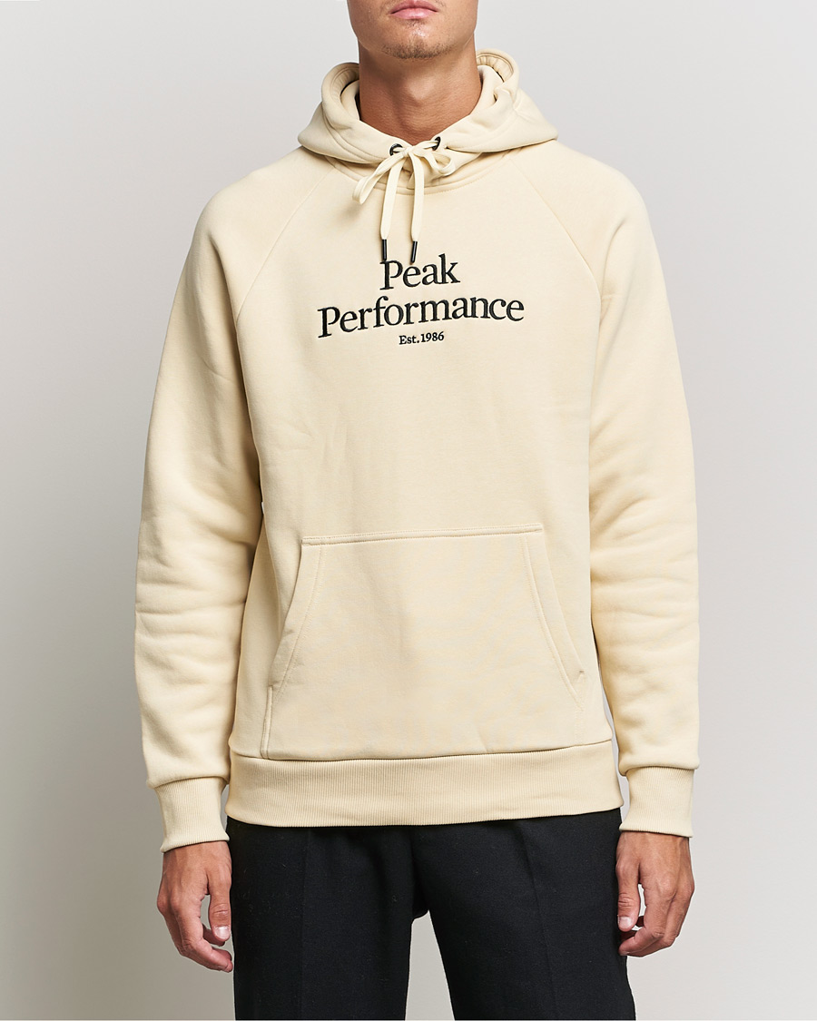 Men | Peak Performance | Peak Performance | Original Logo Hoodie Pale