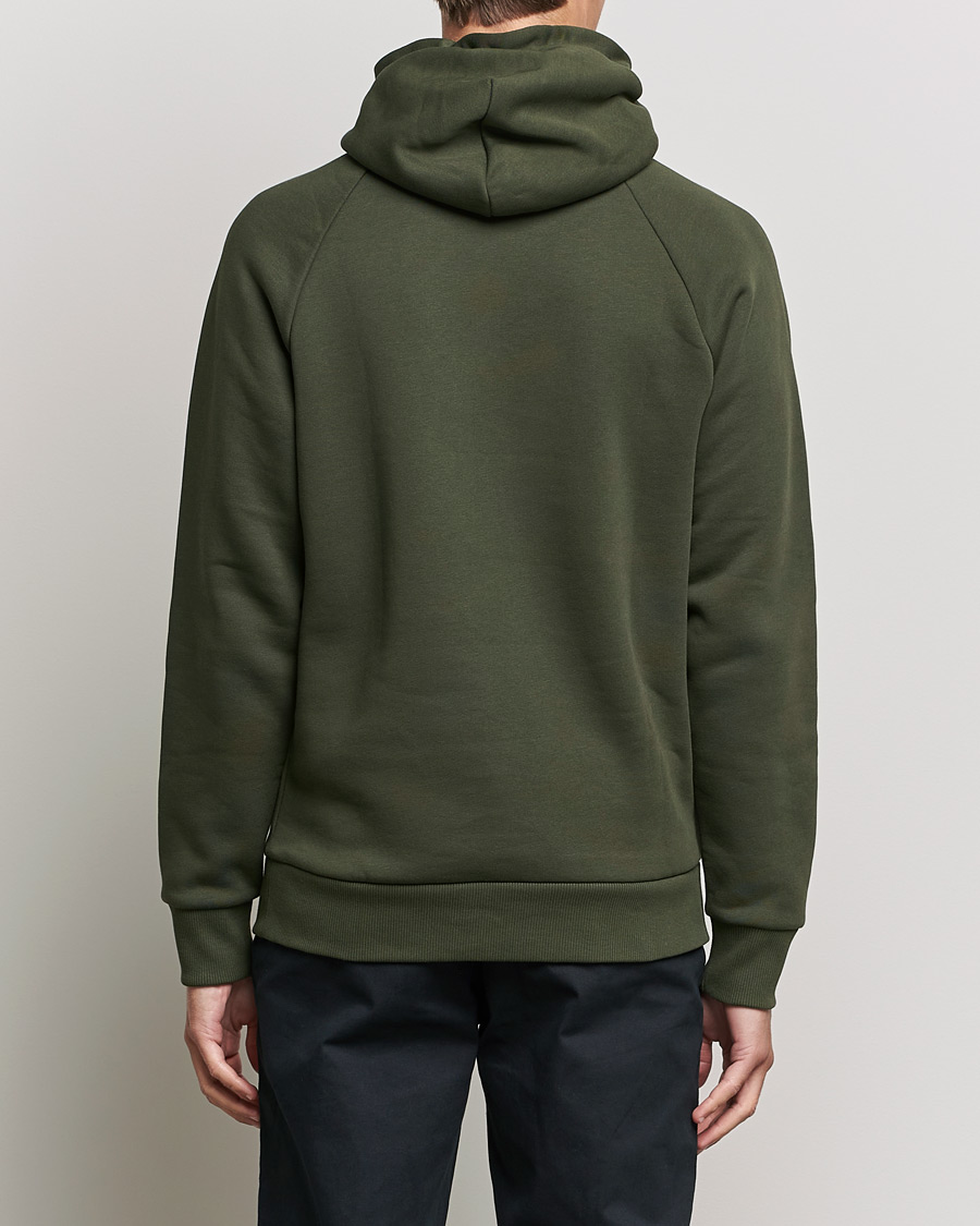 Men | Sweaters & Knitwear | Peak Performance | Original Logo Hoodie Forest Night