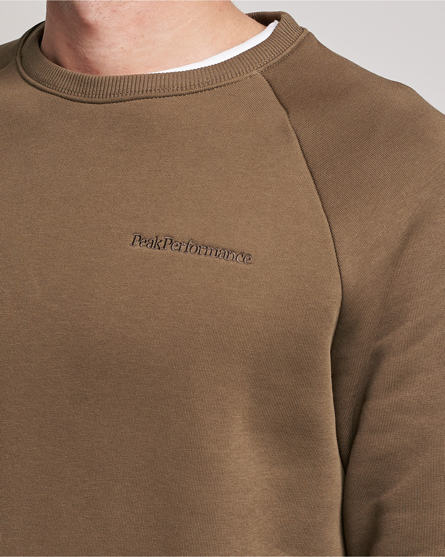 Men | Sweaters & Knitwear | Peak Performance | Original Logo Crew Neck Woody
