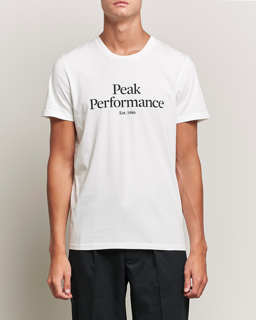 Men | T-Shirts | Peak Performance | Original Tee Off White