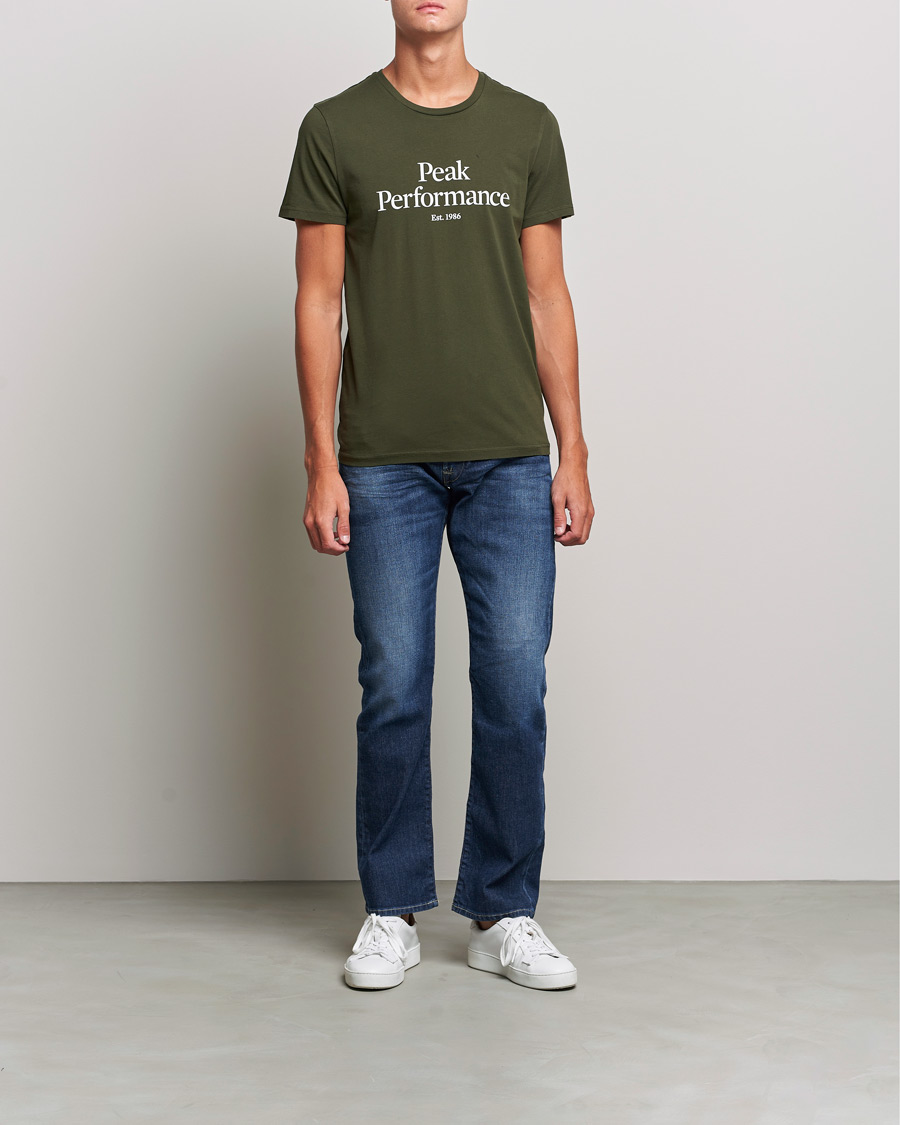 Men | T-Shirts | Peak Performance | Original Tee Forest Night
