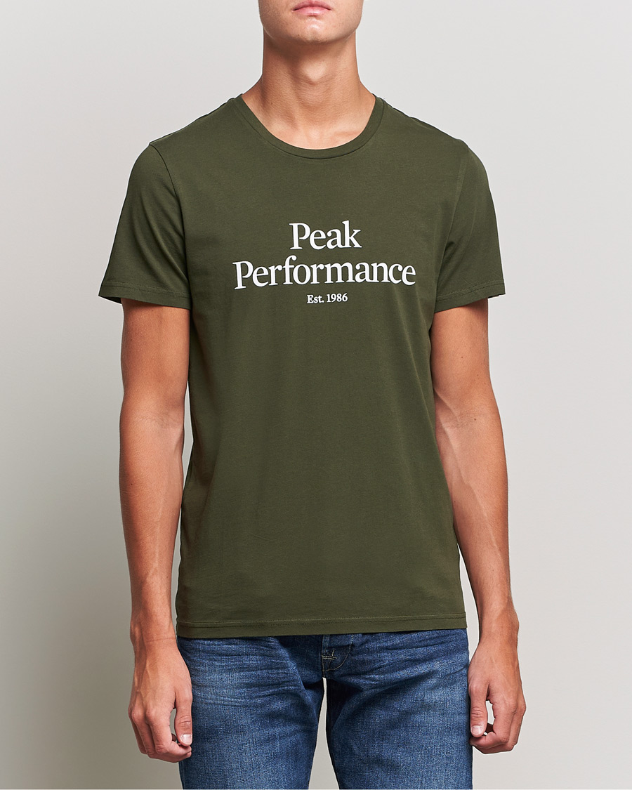 Men | T-Shirts | Peak Performance | Original Tee Forest Night