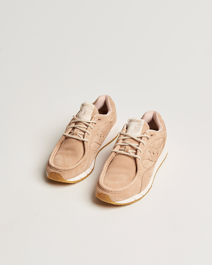Men | Saucony Shadow 6000 Moc Suede Sneaker Sand | Saucony | Shadow 6000 Moc Suede Sneaker Sand