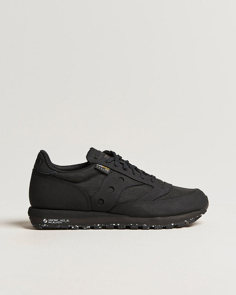 Men | Saucony Jazz 81 Utilitarian Cordura Sneaker Black | Saucony | Jazz 81 Utilitarian Cordura Sneaker Black