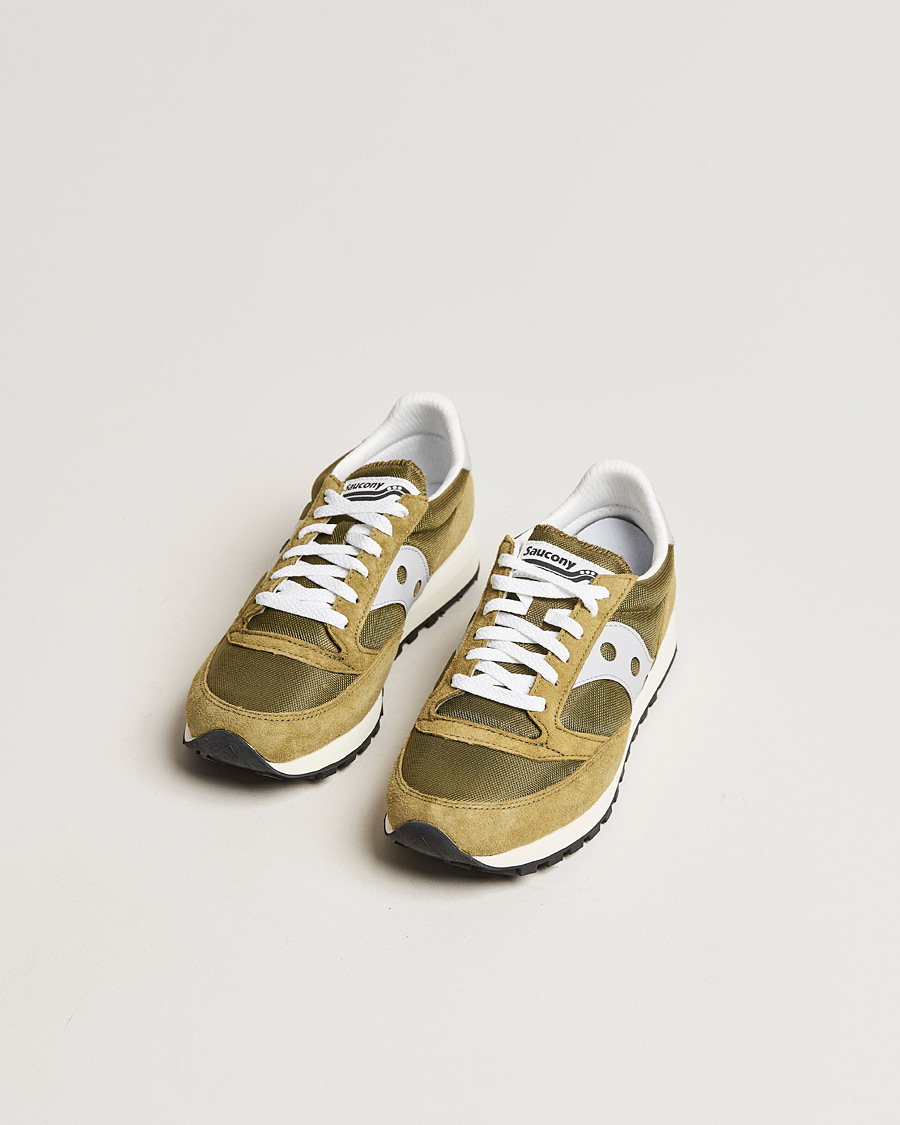 Men | Saucony Jazz 81 Sneaker Olive/Grey | Saucony | Jazz 81 Sneaker Olive/Grey