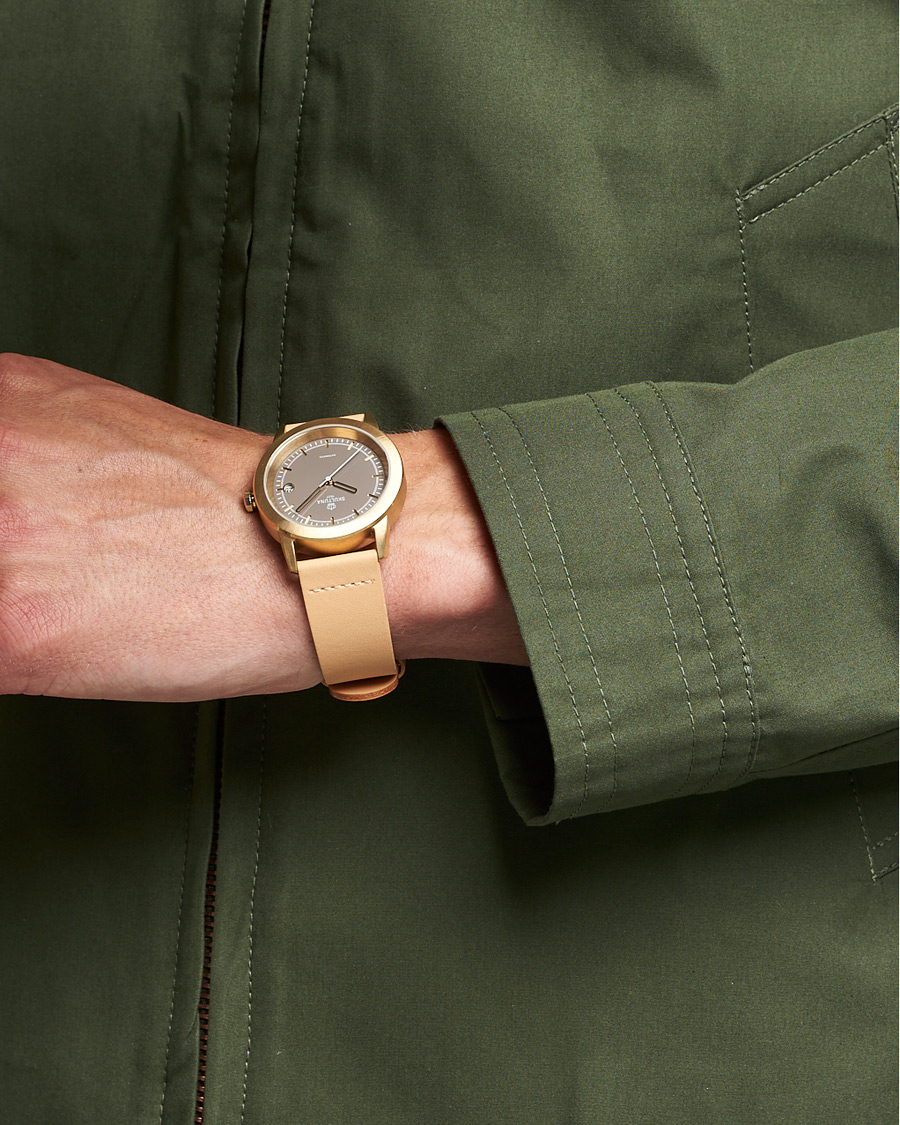Men | Watches | Skultuna | 37mm Automatic Brass Grey Dail