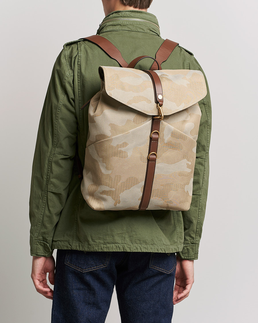 Men | Backpacks | Mismo | M/S Rucksack  Shades off Dune/Cuoio