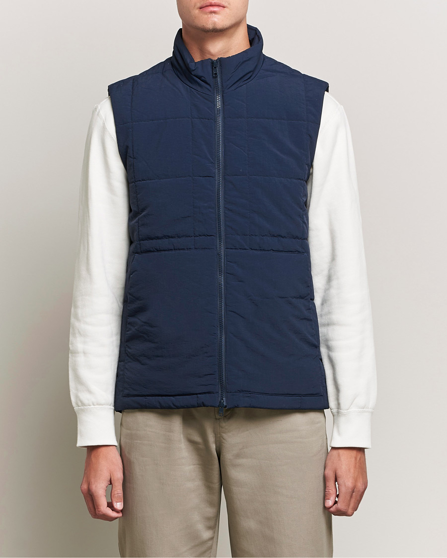 Men | Gilets | NN07 | Verve Primaloft Vest Navy
