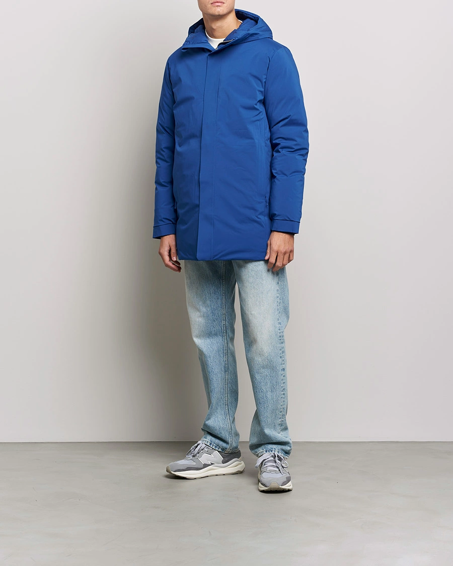 Men | Coats & Jackets | NN07 | Rolf Padded Down Jacket Cobolt Blue