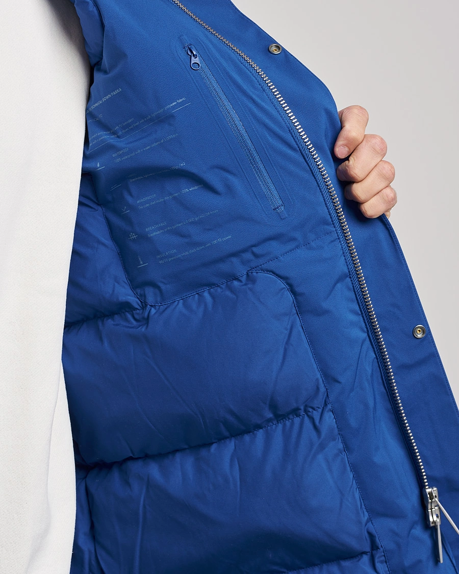 Men | Coats & Jackets | NN07 | Rolf Padded Down Jacket Cobolt Blue