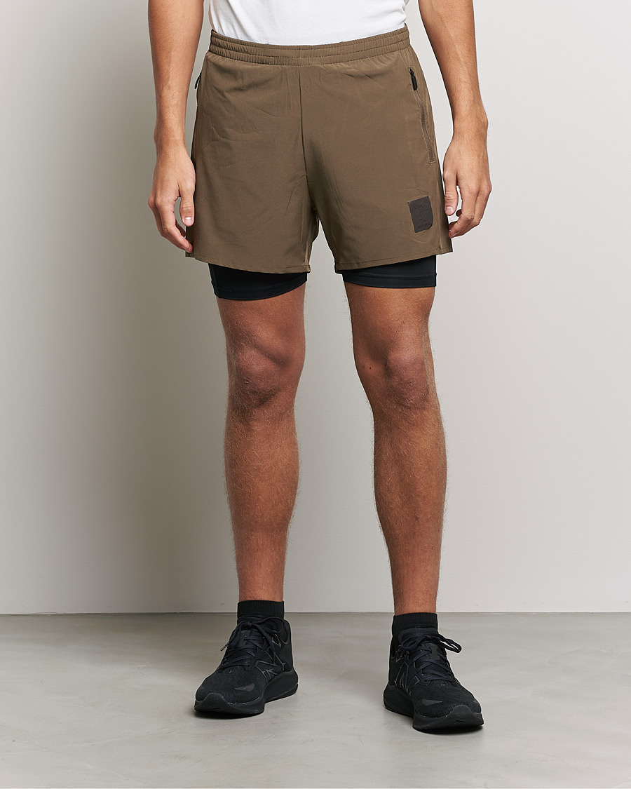 Men | Functional shorts | NN07 | Two in One Shorts Clay