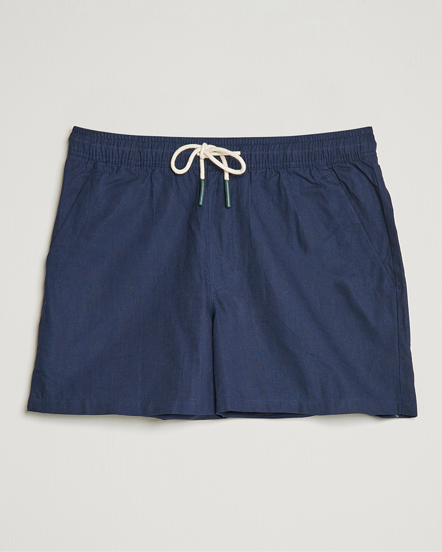 Men | Shorts | OAS | Linen Shorts Navy