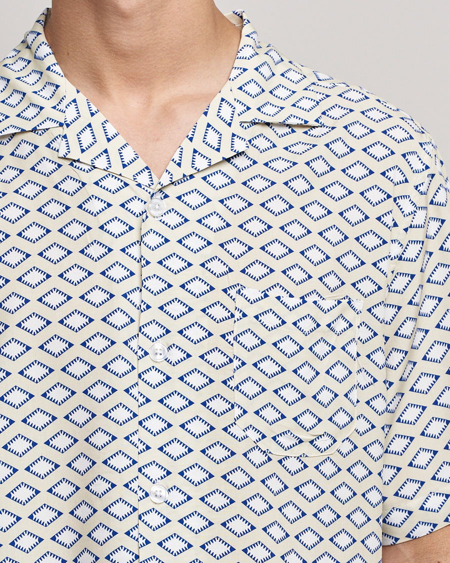 Men | Shirts | OAS | Viscose Resort Short Sleeve Shirt La Place