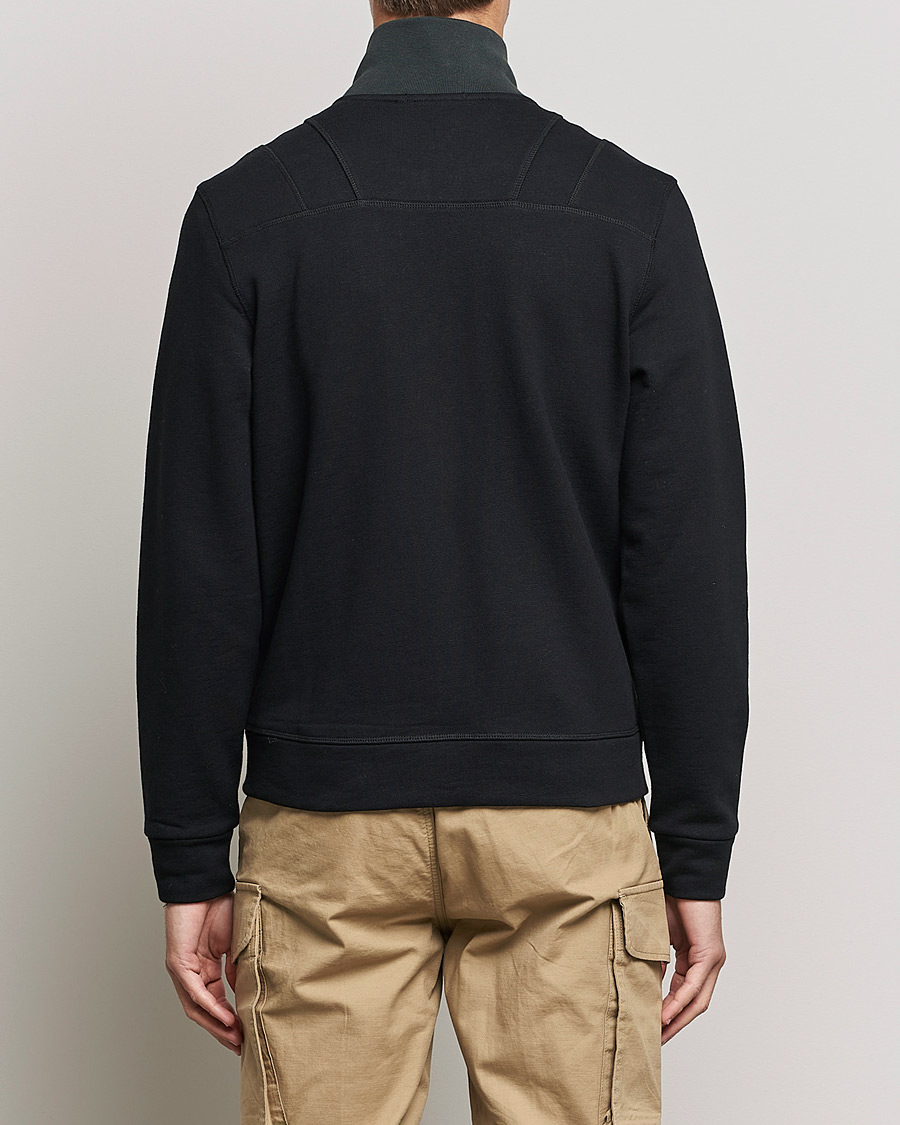 Men | Sweaters & Knitwear | Aeronautica Militare | Full Zip Sweatshirt Jet Black