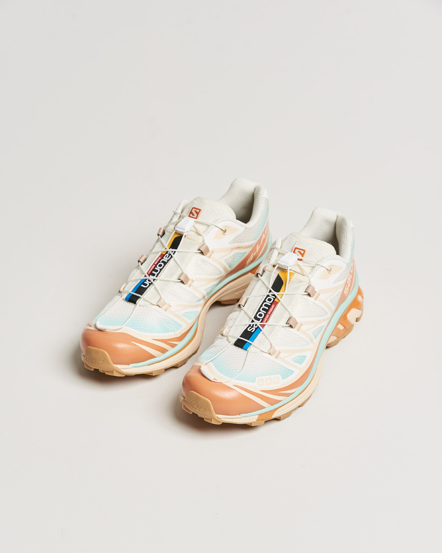 Men | Departments | Salomon | XT-6 Running Sneakers Vanilla