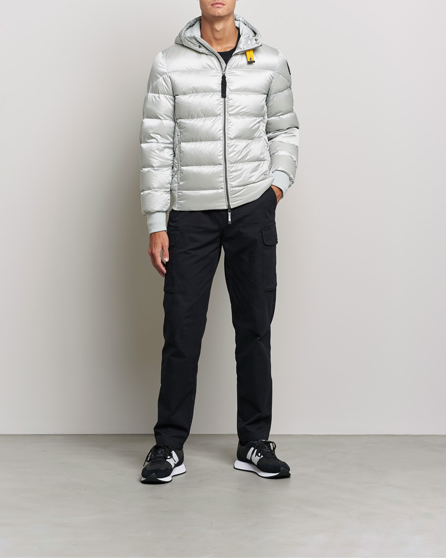 Men | Coats & Jackets | Parajumpers | Pharrell Sheen High Gloss Jacket Mist White