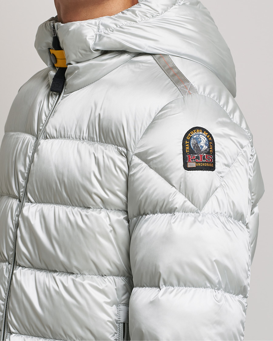 Men | Coats & Jackets | Parajumpers | Pharrell Sheen High Gloss Jacket Mist White