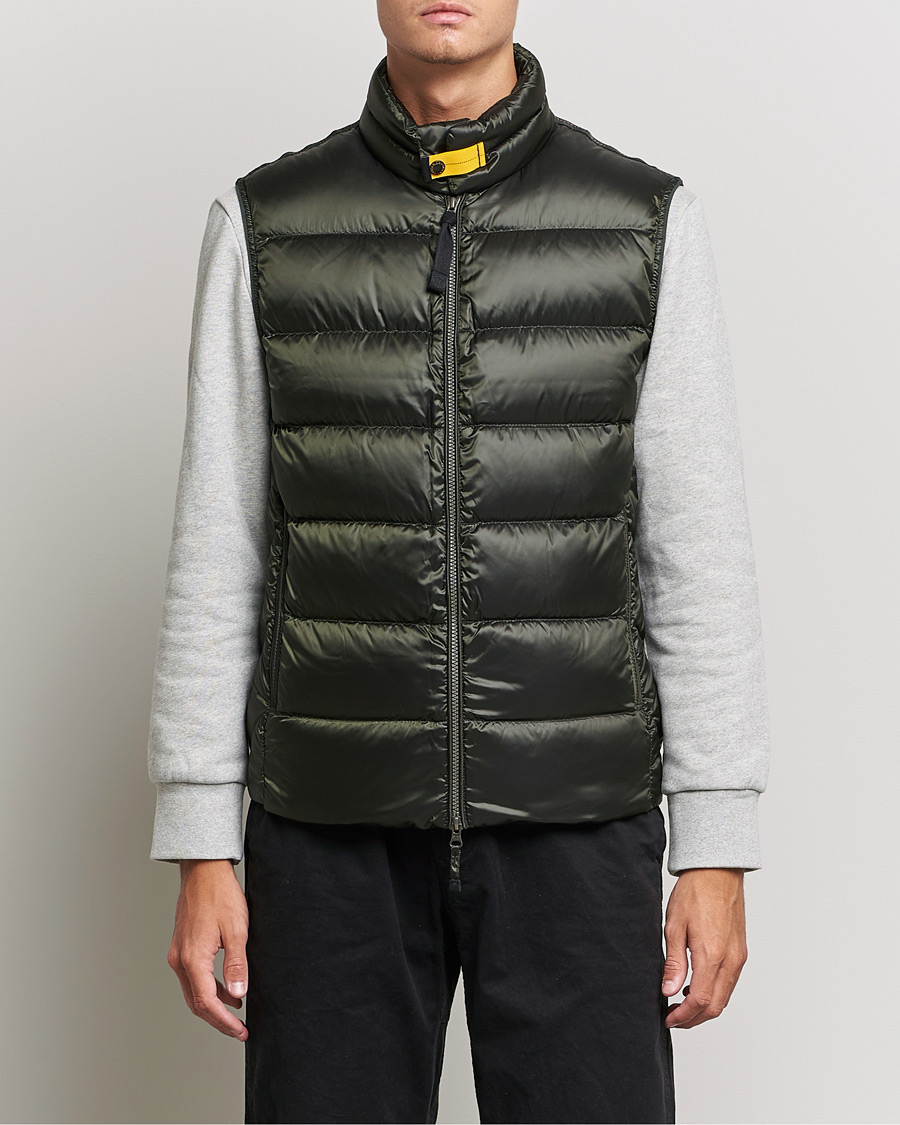Men | Gilets | Parajumpers | Jeordie Sheen High Gloss Vest Sycamore