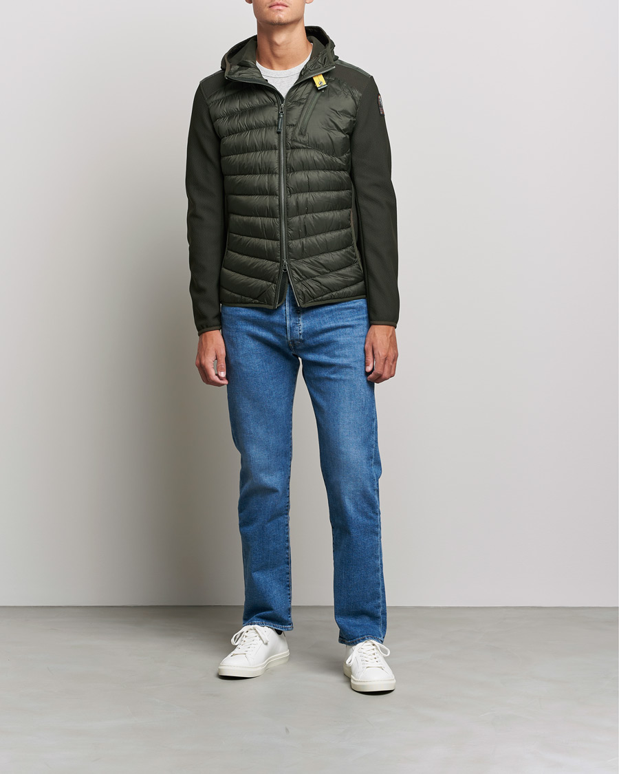 Men | Coats & Jackets | Parajumpers | Nolan Hybrid Hooded Jacket Sycamore