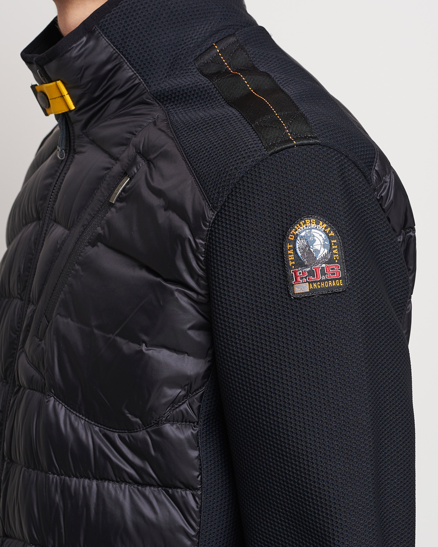 Parajumpers Jayden Hybrid Jacket Black at