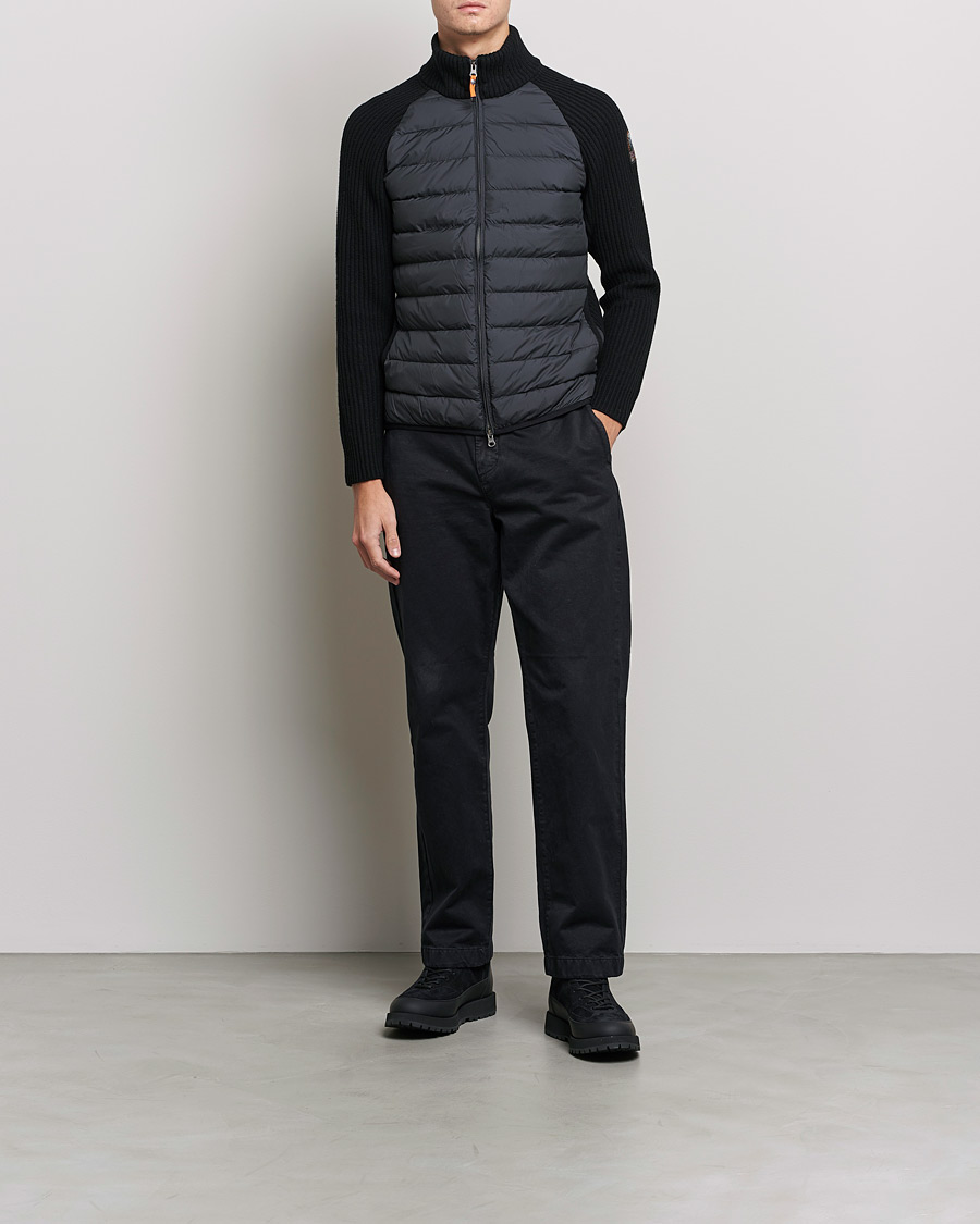 Men |  | Parajumpers | Olmo Hybrid Jacket Black