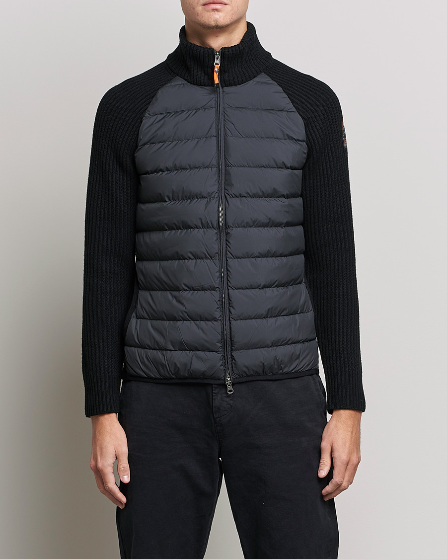 Men | Parajumpers Coats & Jackets | Parajumpers | Olmo Hybrid Jacket Black