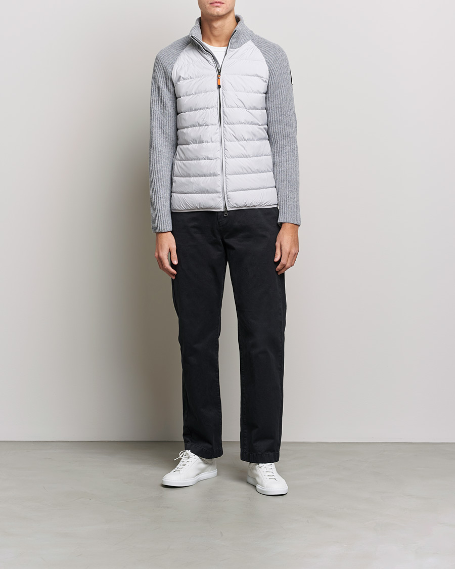Men | Coats & Jackets | Parajumpers | Olmo Hybrid Jacket Lunar Rock