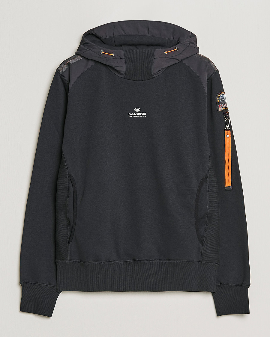 Men | Sweaters & Knitwear | Parajumpers | Electra Rescue Fleece Hoodie Black