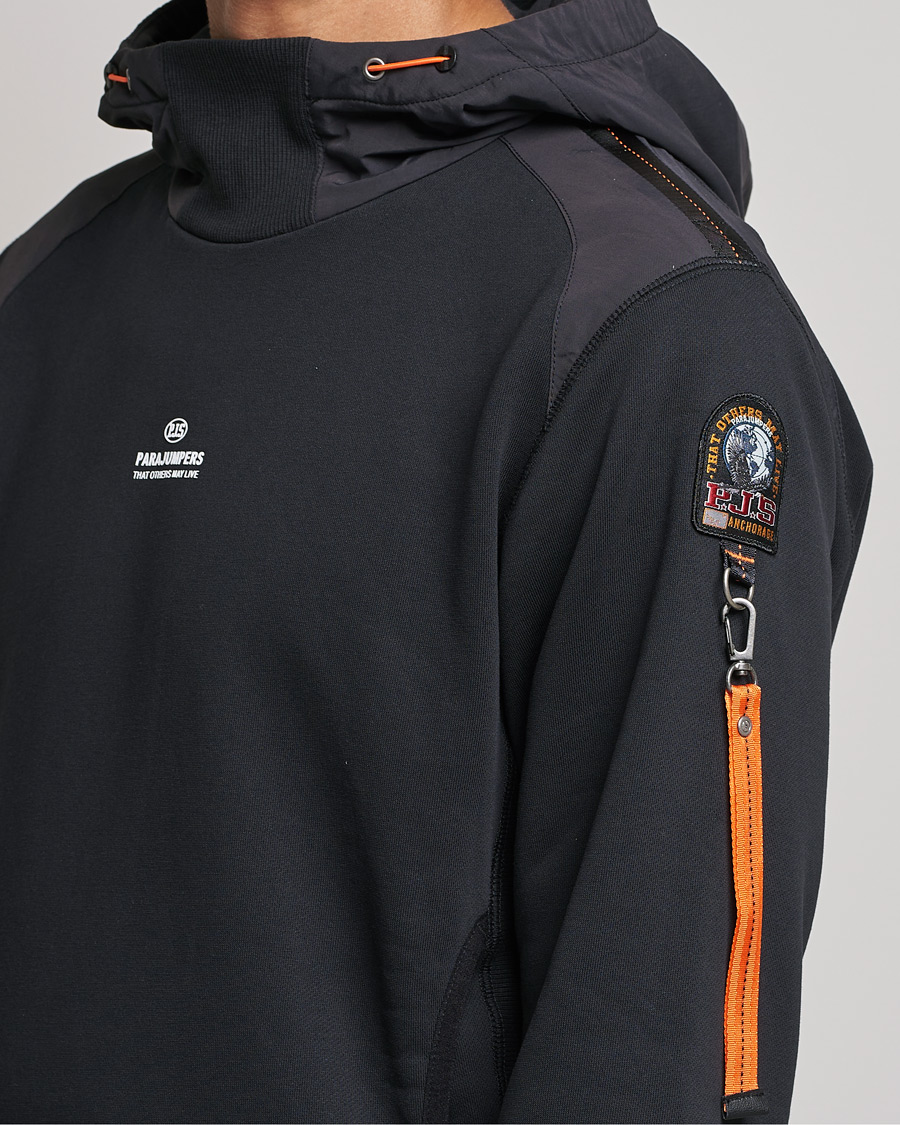 Men | Sweaters & Knitwear | Parajumpers | Electra Rescue Fleece Hoodie Black