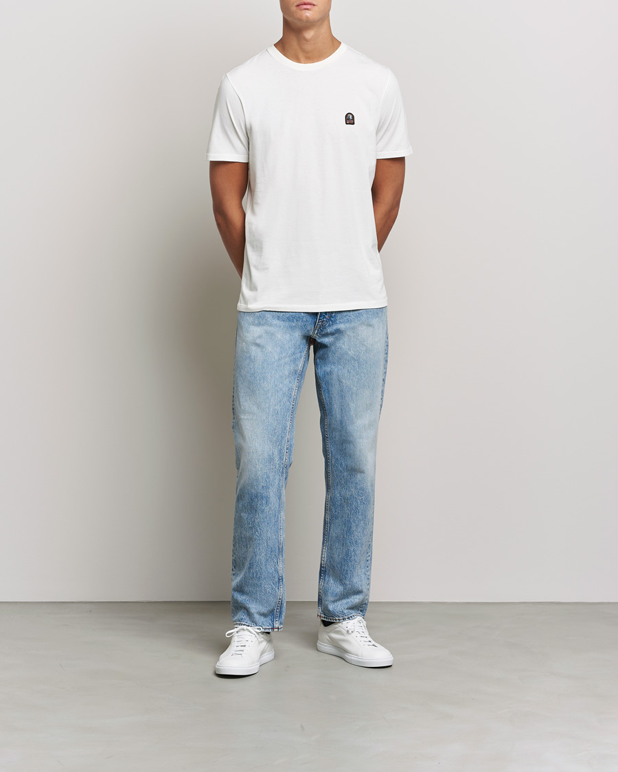 Men | T-Shirts | Parajumpers | Basic Cotton Tee Off White