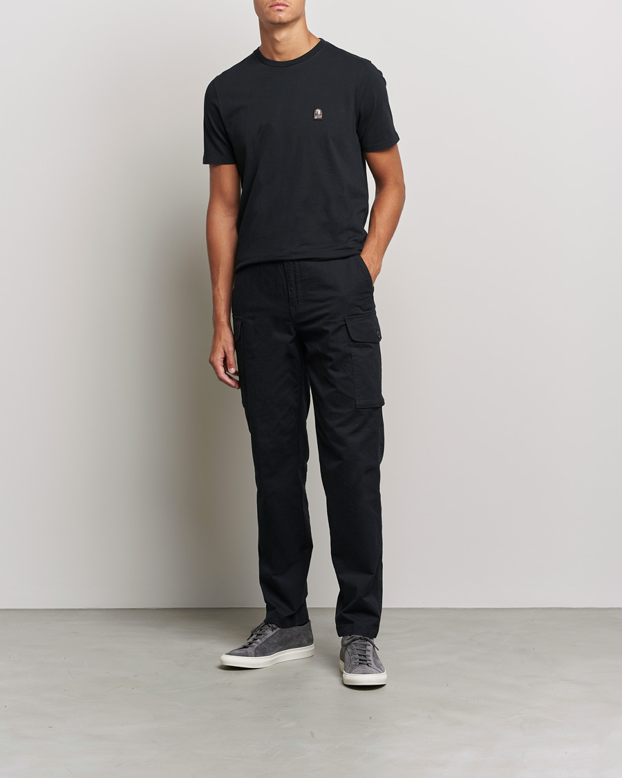Men | T-Shirts | Parajumpers | Basic Cotton Tee Black