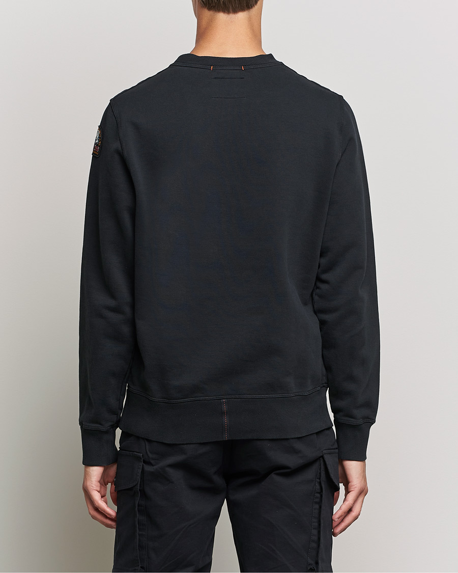 Men | Sweaters & Knitwear | Parajumpers | Basic Cotton Fleece Sweatshirt Black