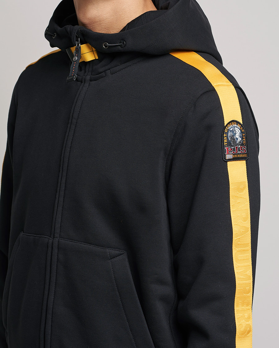 Men | Sweaters & Knitwear | Parajumpers | Aldrin Full-Zip Hoodie Black