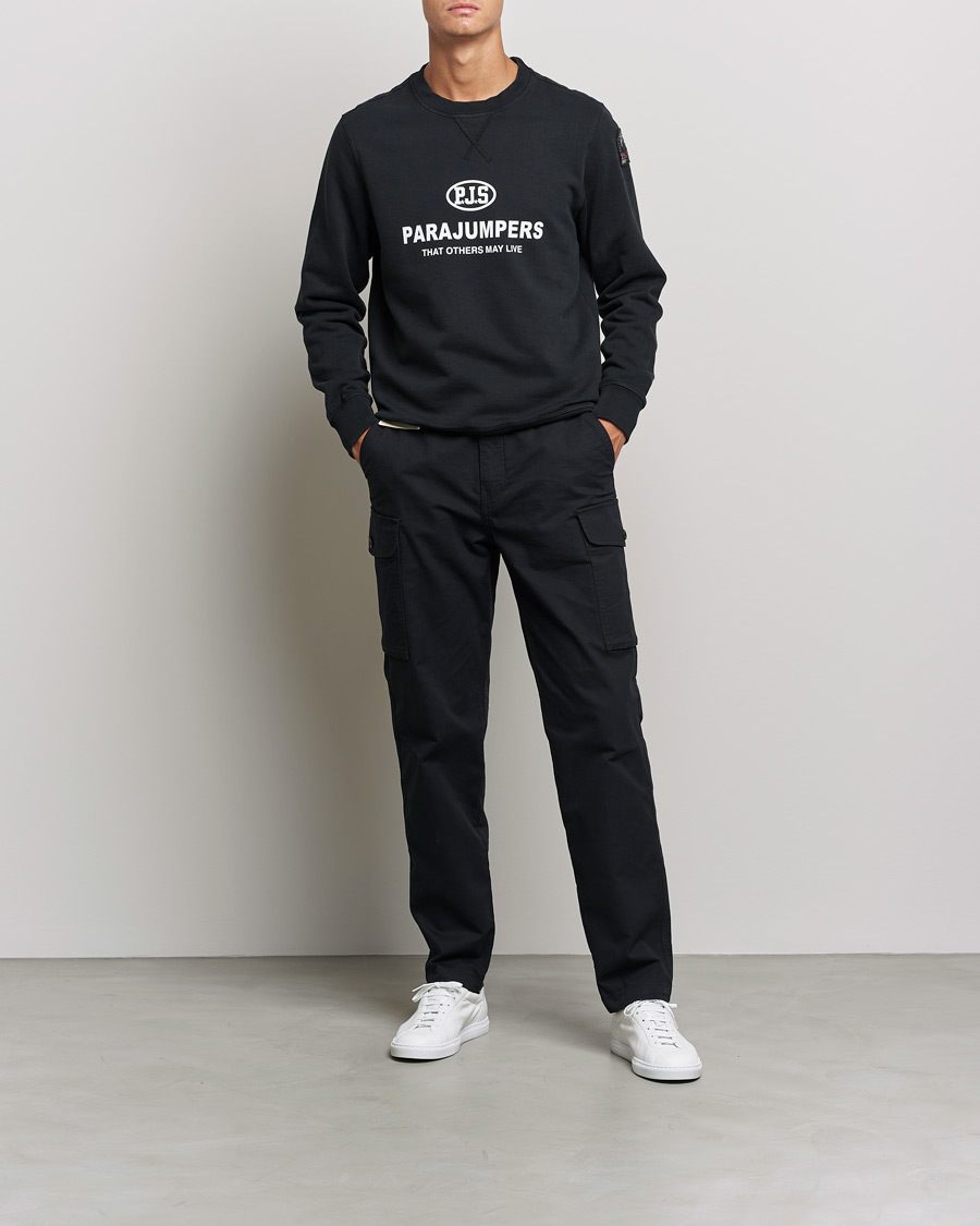 Men | Sweaters & Knitwear | Parajumpers | Toml Sweatshirt  Black