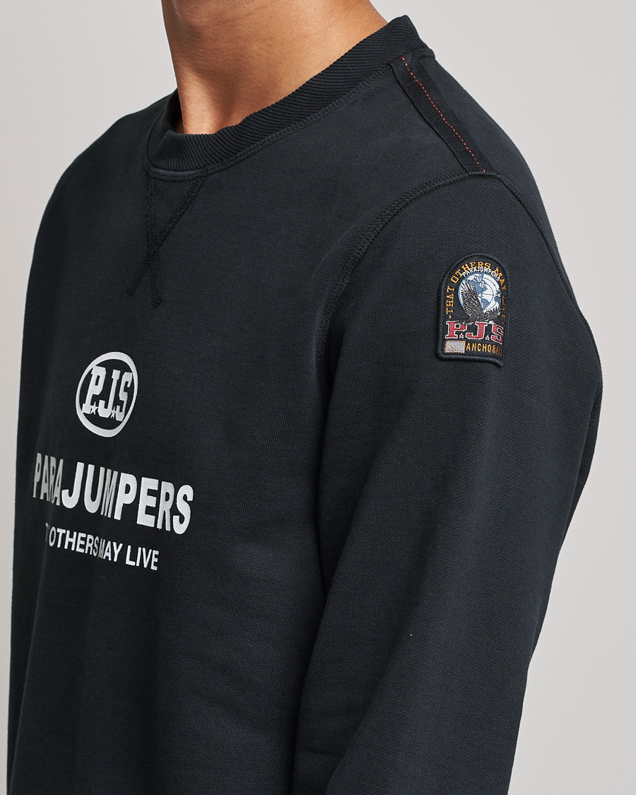 Men | Sweaters & Knitwear | Parajumpers | Toml Sweatshirt  Black