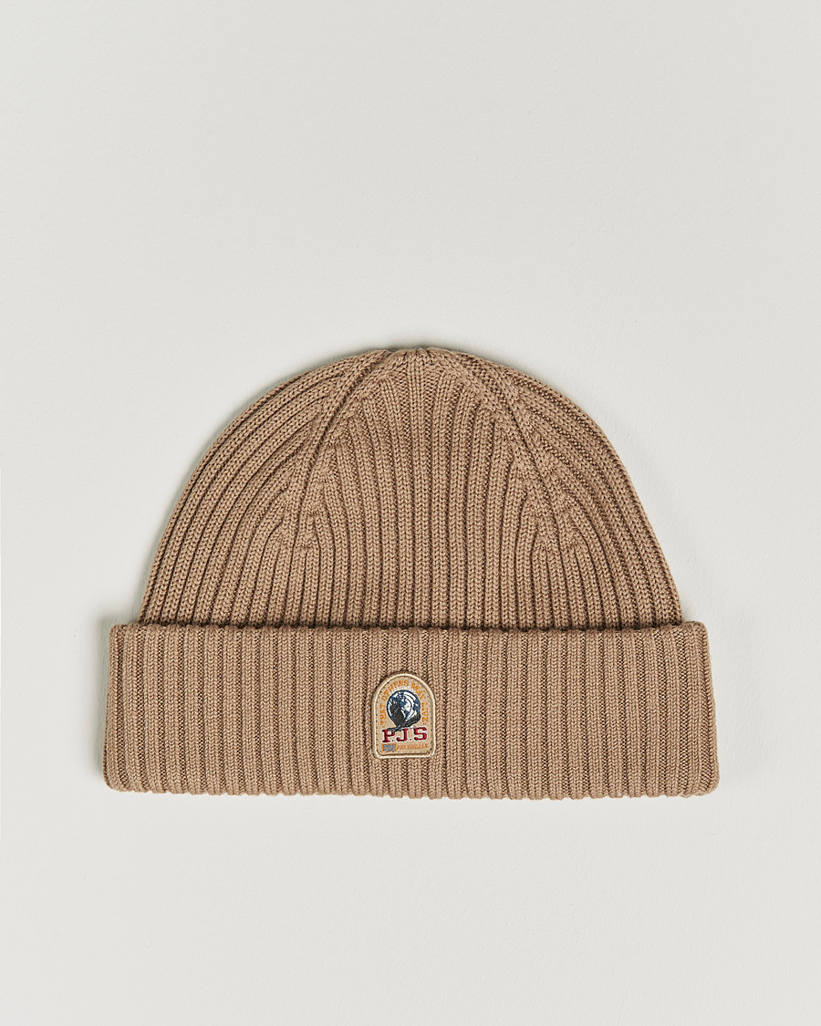 Men | Parajumpers Ribbed Hat Cappuccino | Parajumpers | Ribbed Hat Cappuccino