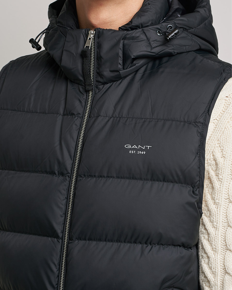 GANT The Active Cloud Vest Black at