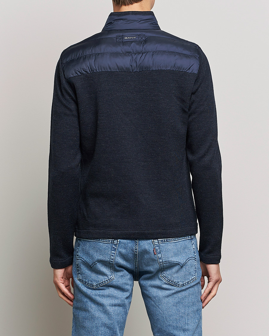 Men | Coats & Jackets | GANT | Midex Media Light Padded Jacket Evening Blue