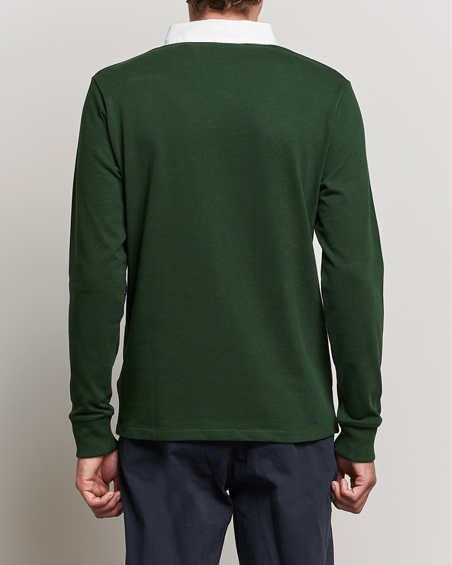 Men | Sweaters & Knitwear | GANT | Original Solid Heavy Rugger Storm Green