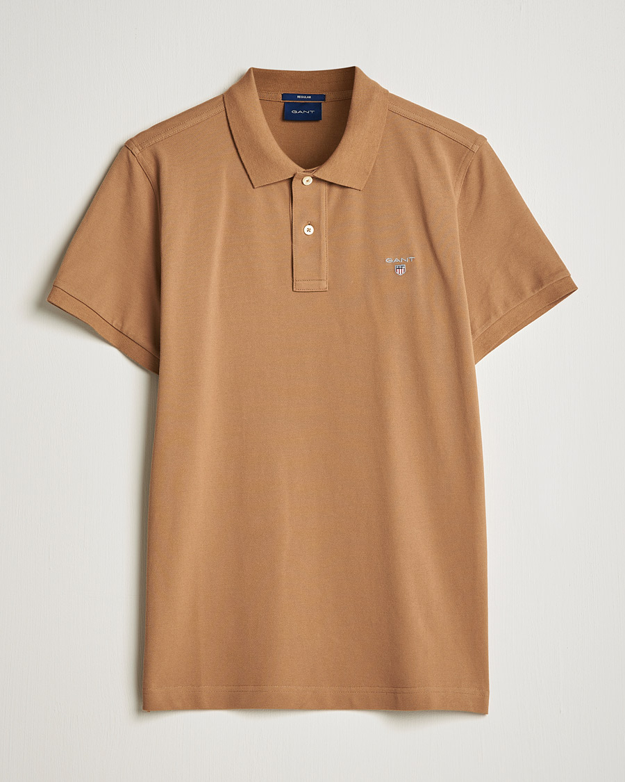 Men | Polo Shirts | GANT | The Original Polo Roasted Walnut
